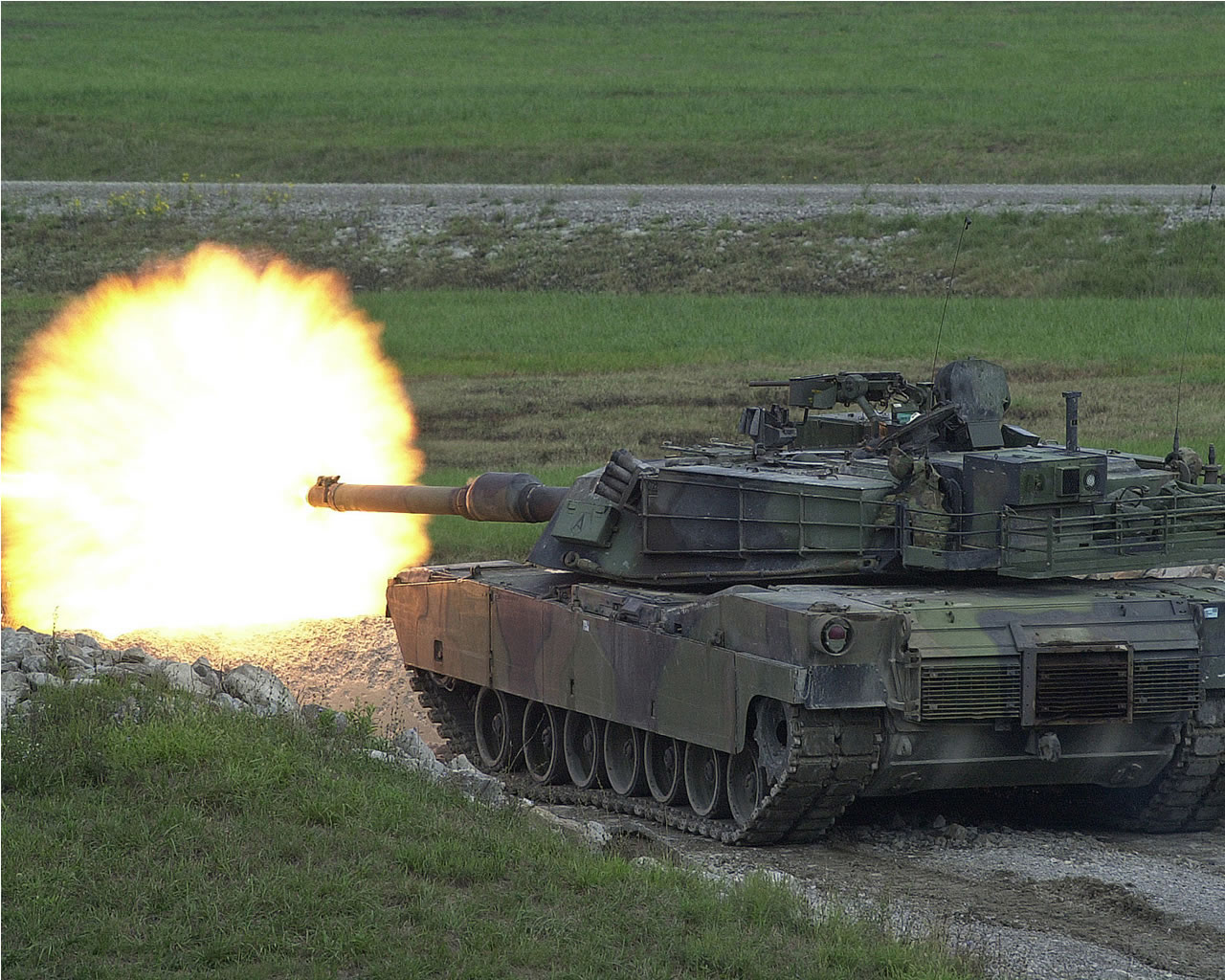 M1A1 abrams tank 1